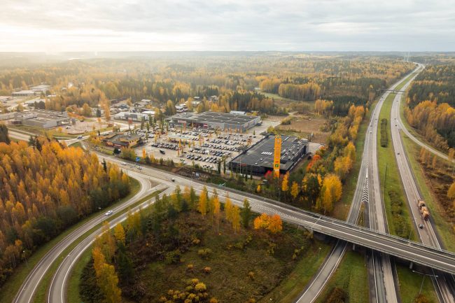 Kiinteistön ilmakuva Lahti – dronekuvaaja Lasse Simpanen 02